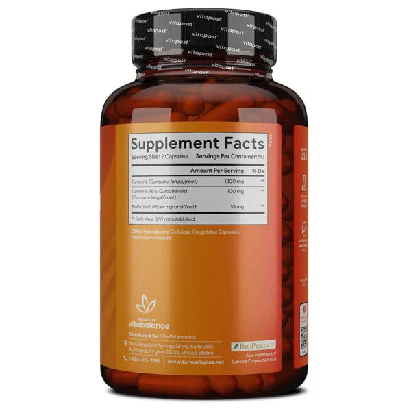 Turmeric Curcumin Plus - Image 2